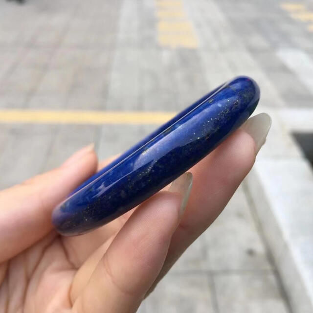 現品特価品 59mm-41.1g 天然無処理 ラピスラズリ バングル - tanjinkod.rs