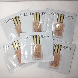 エスティローダー(Estee Lauder)のエスティローダー サンプル ×6袋(ファンデーション)