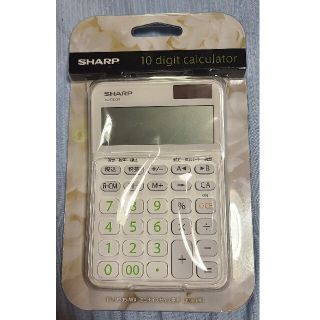 シャープ(SHARP)のSHARP シャープ　電卓　EL-M335-WX　新品未使用(オフィス用品一般)