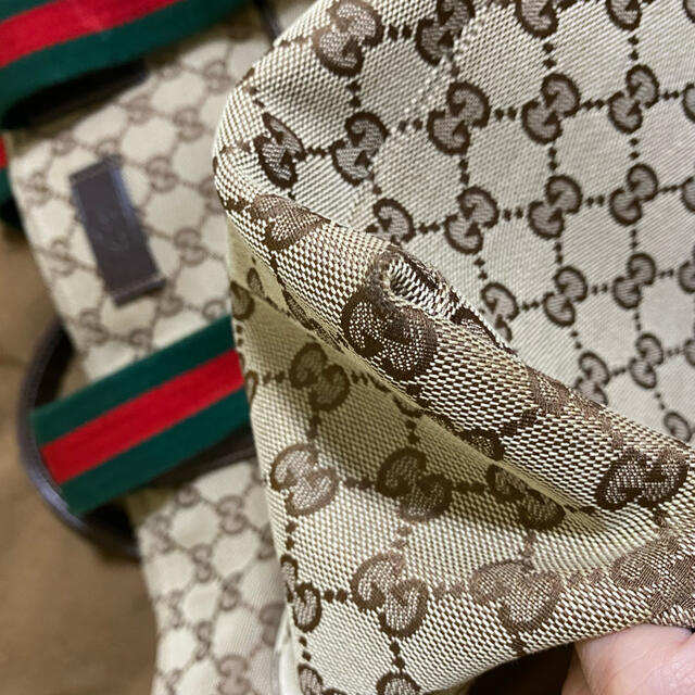 Gucci(グッチ)のグッチ　シェリーライン　トートバッグ　マザーズバッグ レディースのバッグ(トートバッグ)の商品写真