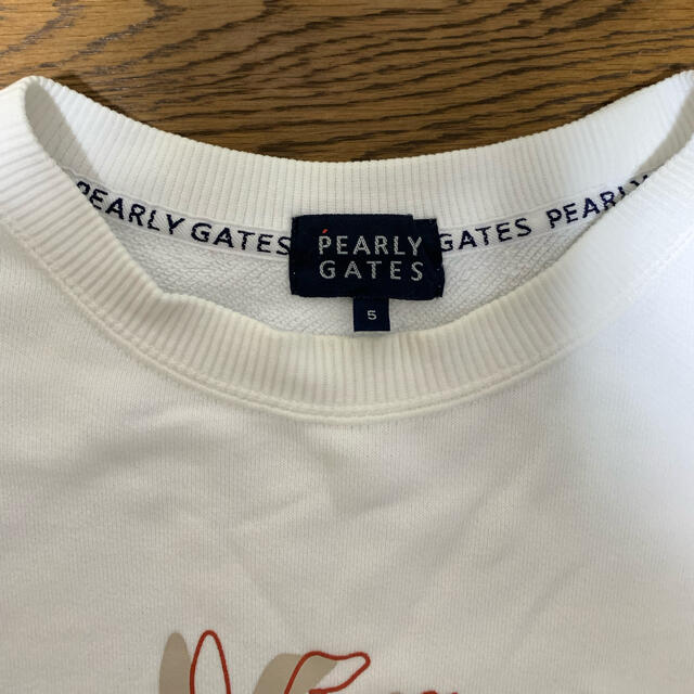 PEARLY GATES(パーリーゲイツ)のパーリーゲイツ　薄手　スウェット スポーツ/アウトドアのゴルフ(ウエア)の商品写真