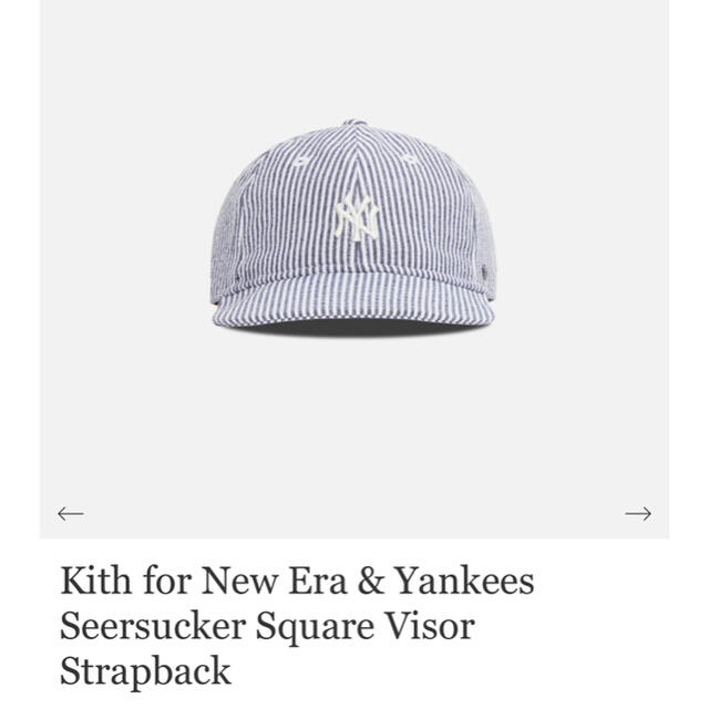 割引発見 Kith New Era New York Yankees Seersucker キャップ