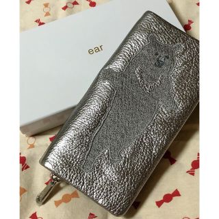 ear PAPILLONNER - ear PAPILLONNER クマ長財布 シルバーの通販 ear PAPILLONNER - ear PAPILLONNER クマ長財布 シルバーの通販