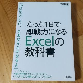 たった１日で即戦力になるExcelの教科書(コンピュータ/IT)