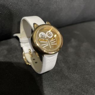 マークバイマークジェイコブス(MARC BY MARC JACOBS)のMARC BY MARC JACOBS マークジェイコブス 腕時計 猫 白(腕時計)