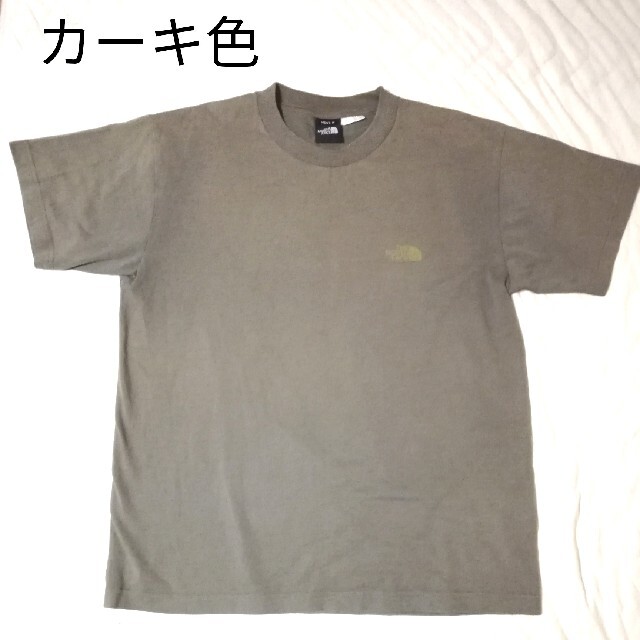 THE NORTH FACE(ザノースフェイス)のTHE NORTH FACE Tシャツ カーキ色 Ｌサイズ相当 メンズのトップス(Tシャツ/カットソー(半袖/袖なし))の商品写真