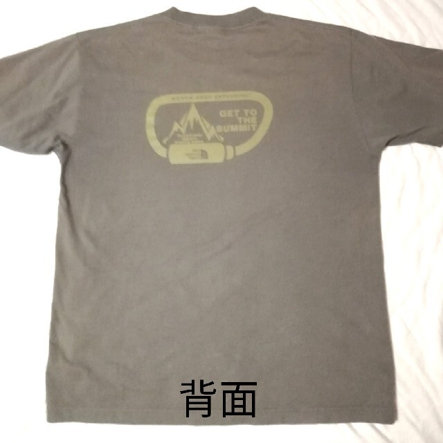 THE NORTH FACE(ザノースフェイス)のTHE NORTH FACE Tシャツ カーキ色 Ｌサイズ相当 メンズのトップス(Tシャツ/カットソー(半袖/袖なし))の商品写真
