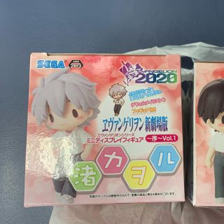 バンダイ(BANDAI)の【えあ様専用】ミニディスプレイフィギュア　渚カヲル【最終値下げ済】(アニメ/ゲーム)