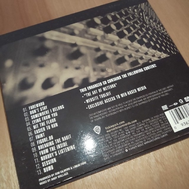 LINKIN PARK CD アルバム METEORA エンタメ/ホビーのCD(ポップス/ロック(洋楽))の商品写真
