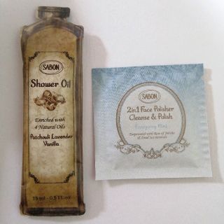 サボン(SABON)のSABON　シャワーオイル・フェイスポリッシャー(洗顔料)