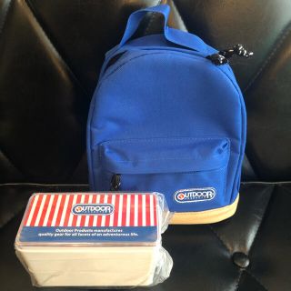 アウトドア(OUTDOOR)の新品☆ outdoor ランチリュック　ランチボックス(弁当用品)