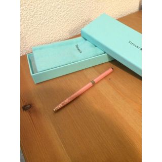 ティファニー(Tiffany & Co.)のTiffany ❤︎ ペン(ピンク) 新品未使用(その他)