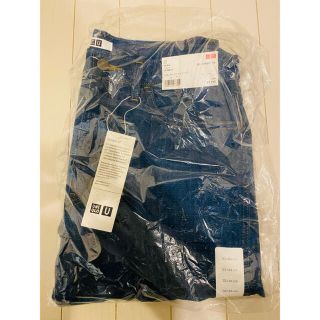 ユニクロ(UNIQLO)の新品 ユニクロU レギュラーフィットジーンズ サイズ33 Blue(デニム/ジーンズ)