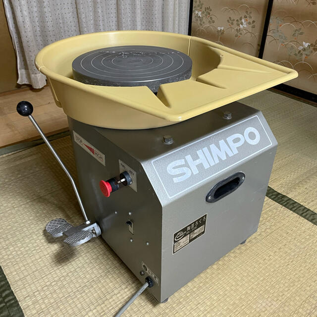 省スペース 洗える おしゃれ 【新品未使用】 SHIMPO 電動ろくろ RK-3D