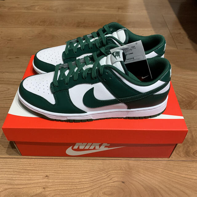 NIKE DUNK LOW チームグリーンメンズ