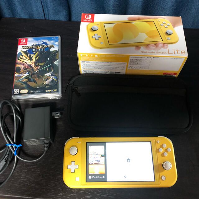 Nintendo Switch lite 本体 モンスターハンターライズ セット Nintendo Switch lite 本体 モンスターハンターライズ セット