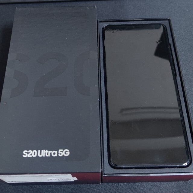 Galaxy S20 Ultra 5G 12GB/256GB コスミックブラック
