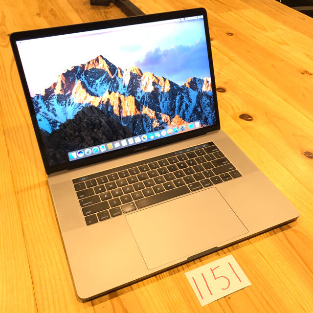Mac (Apple) - カスタムモデル！MacBook pro 15インチ 2017