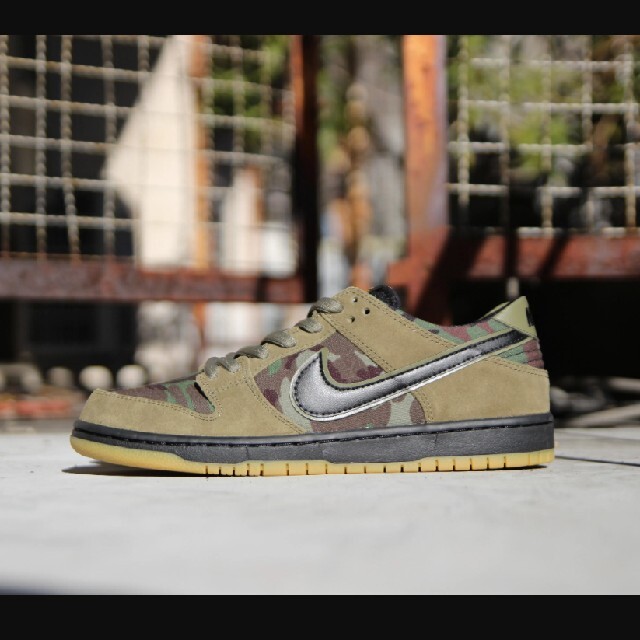 NIKE(ナイキ)のNIKE DUNK LOW SB CAMO 27cm メンズの靴/シューズ(スニーカー)の商品写真