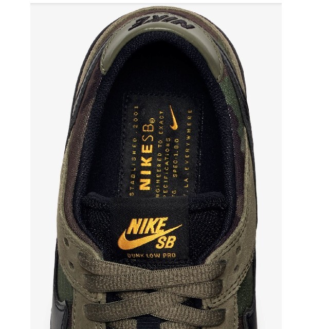 NIKE(ナイキ)のNIKE DUNK LOW SB CAMO 27cm メンズの靴/シューズ(スニーカー)の商品写真