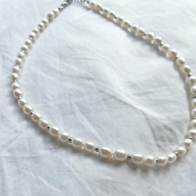 成田凌着用 即完売 jieda 20aw mix pearl necklace - ネックレス