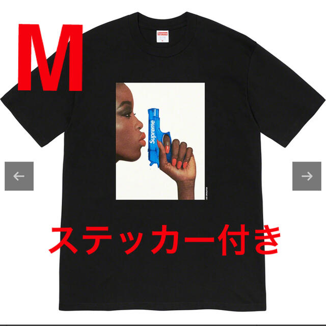 supreme water pistol tee black M約67ｃｍ身幅