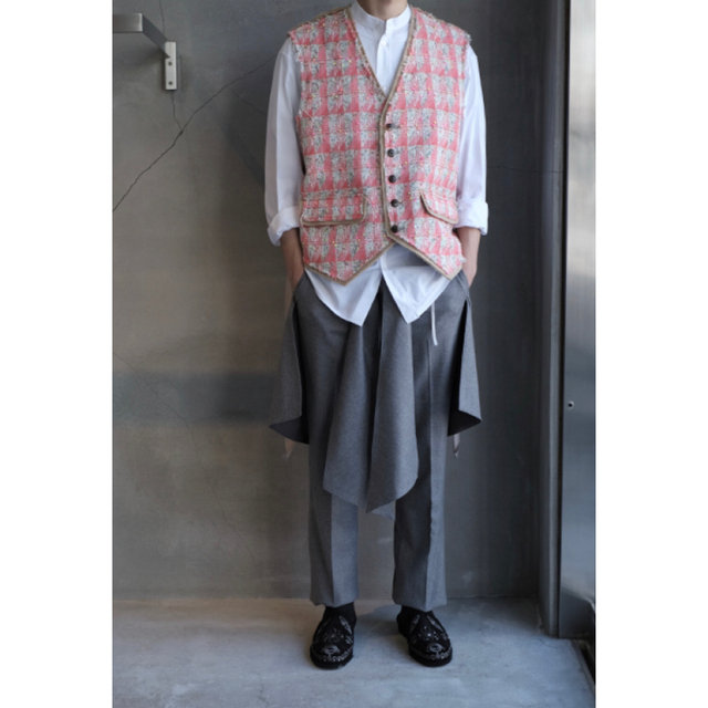 midorikawa 20aw CHANEL TWEED VEST