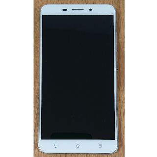 エイスース(ASUS)の【値下げ】Asus Zenfone 3 laser　Z01BDA シルバー(スマートフォン本体)