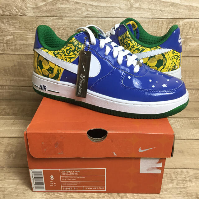 airforce1新品未使用 ロナウジーニョ NIKE AIR FORCE 1 LOW 2006