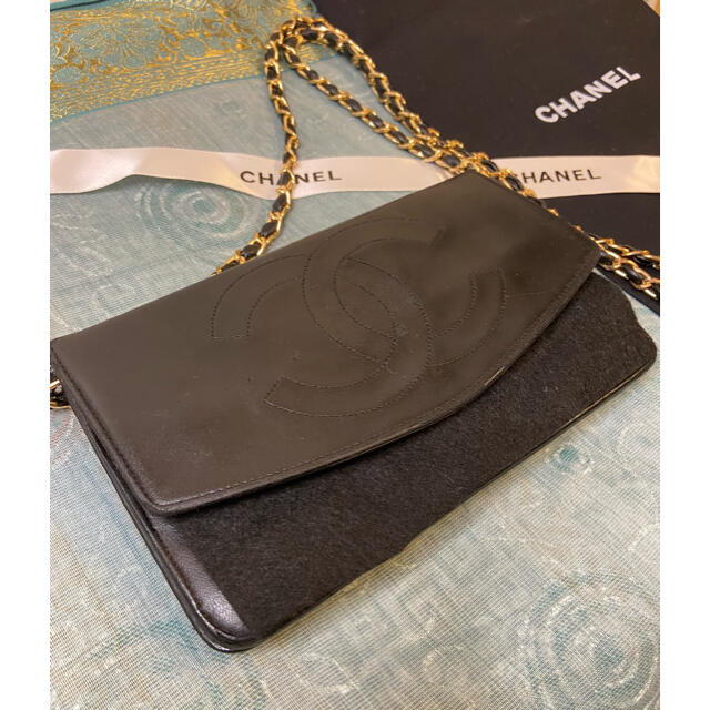 春夏新作 CHANEL チェーンウォレット ヴィンテージ シャネル CHANEL