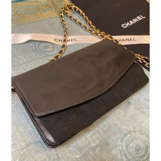 シャネル(CHANEL)のシャネル　CHANEL チェーンウォレット　ヴィンテージ(財布)