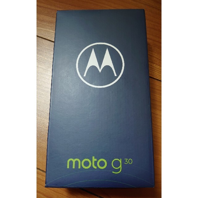 Motorola moto g30 ダークパール SIMフリー イヤバッズ付