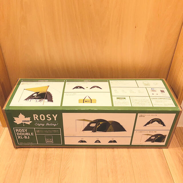 LOGOS(ロゴス)の新品 LOGOS ROSY ドゥーブルXL-BJ テント スポーツ/アウトドアのアウトドア(テント/タープ)の商品写真