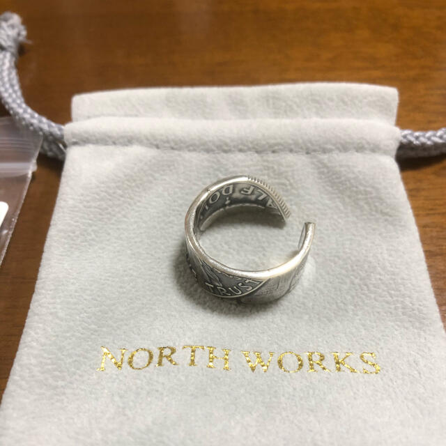NORTH WORKS × BEAMS 別注 50￠パッチワーク リング