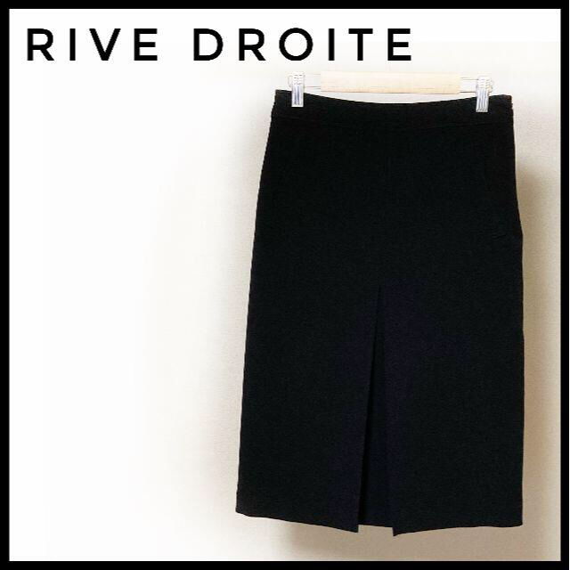 RIVE DROITE タイトスカート　リブドロワ　ひざ丈 レディースのスカート(ひざ丈スカート)の商品写真