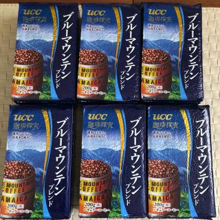 ユーシーシー(UCC)のUCC ブルーマウンテン ブレンド 200g✖️6個　新品未開封(コーヒー)