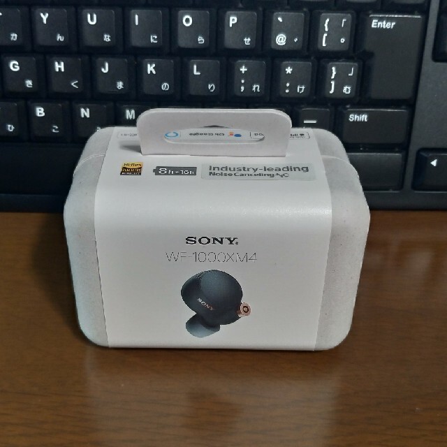 SONY(ソニー)の新品未開封　SONY完全ワイヤレス イヤホン WF-1000XM4 スマホ/家電/カメラのオーディオ機器(ヘッドフォン/イヤフォン)の商品写真