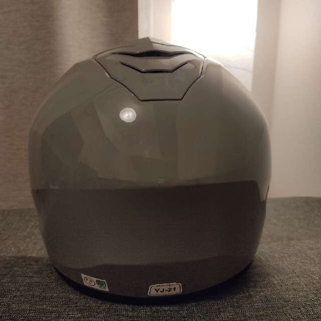 YJ-21 ZENITH システムヘルメットサンバイザーモデル N.グレーXL