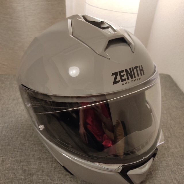 ZENITH(ゼニス)のYJ-21 ZENITH システムヘルメットサンバイザーモデル N.グレーXL 自動車/バイクのバイク(ヘルメット/シールド)の商品写真