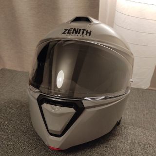 ゼニス(ZENITH)のYJ-21 ZENITH システムヘルメットサンバイザーモデル N.グレーXL(ヘルメット/シールド)