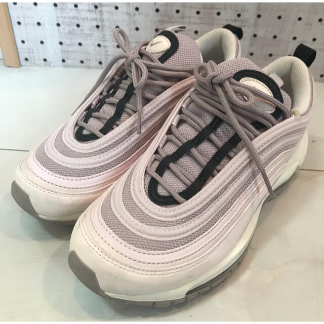 スニーカーナイキ　Nike Air Max 97☆PalePink✖️Violet Ash