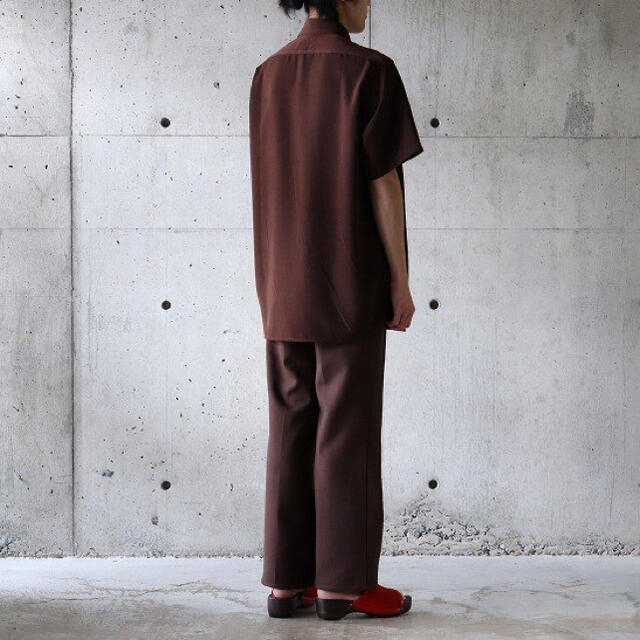 Needles(ニードルス)のウエケンさま専用 Needles S/S Work Shirt Brown メンズのトップス(シャツ)の商品写真