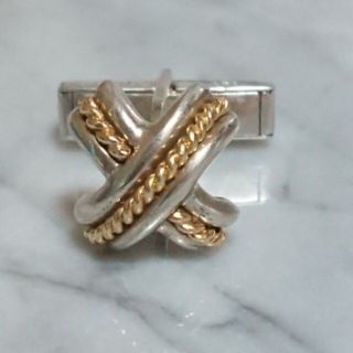 ティファニー(Tiffany & Co.)のティファニー・シグネチャー・カフス・k18コンビ・au750・ゴールド(その他)