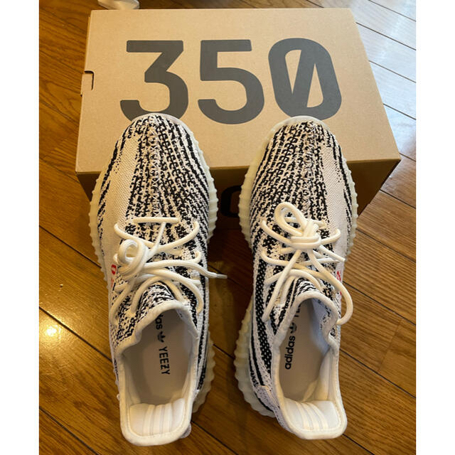 Adidas Yeezy Boost 350 V2 ZEBRAメンズ