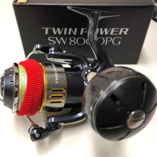 シマノ(SHIMANO)の15ツインパワーSW8000PG(リール)