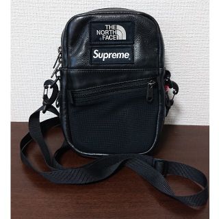 シュプリーム ノースフェイス ショルダーバッグ(メンズ)(レザー)の