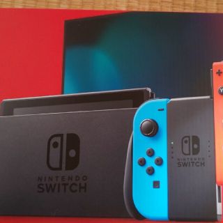 ニンテンドースイッチ(Nintendo Switch)の任天堂Switch本体ネオンブルー新品、未使用(家庭用ゲーム機本体)