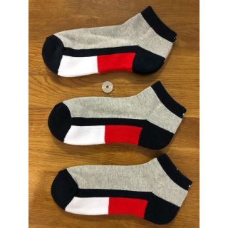 トミーヒルフィガー(TOMMY HILFIGER)の新品トミーヒルフィガーTOMMY HILFIGERレディースソックス3足セット3(ソックス)