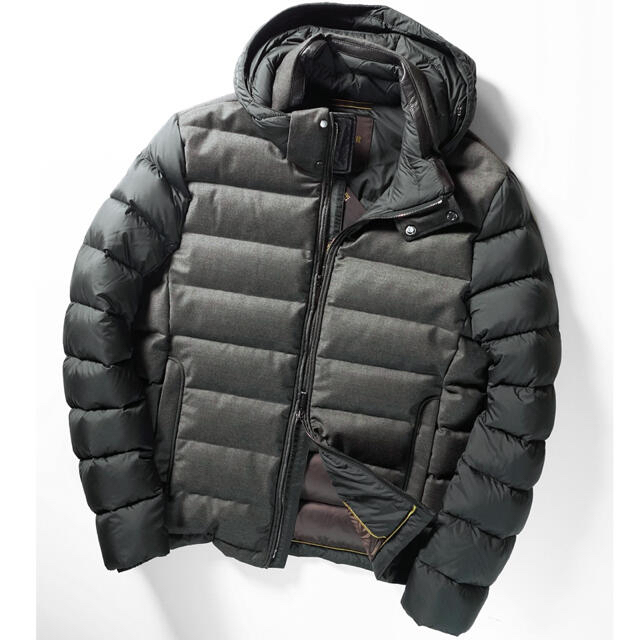 MONCLER(モンクレール)のマスミ様専用【MOORER】ムーレーロロピアーナカシミヤウールダウンジャケット メンズのジャケット/アウター(ダウンジャケット)の商品写真