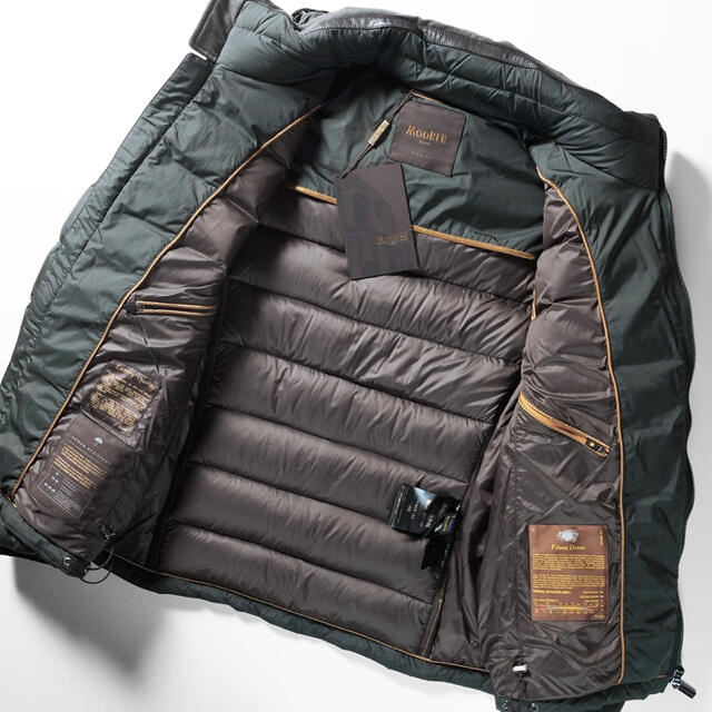 MONCLER(モンクレール)のマスミ様専用【MOORER】ムーレーロロピアーナカシミヤウールダウンジャケット メンズのジャケット/アウター(ダウンジャケット)の商品写真